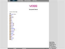 Tablet Screenshot of doc.voss.de